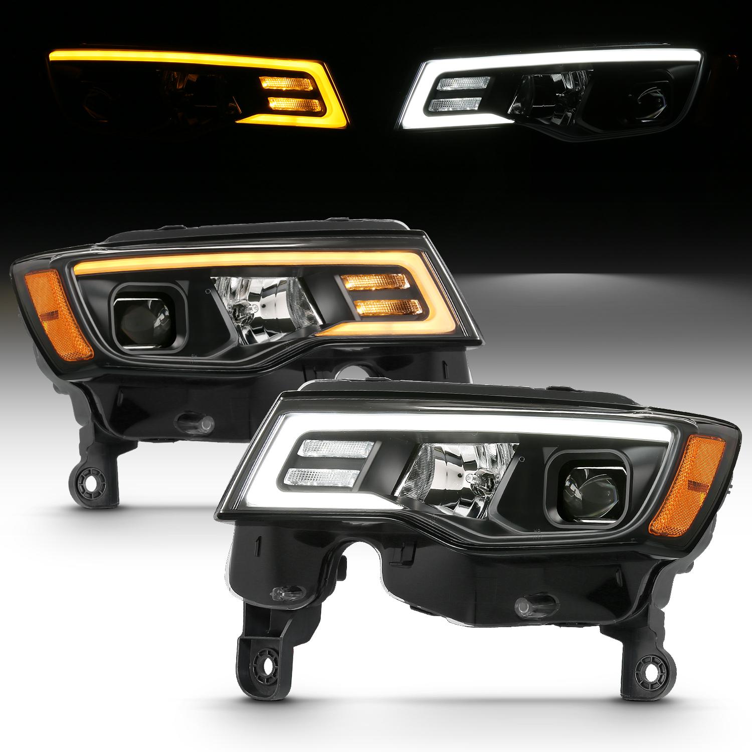 ANZO Anzo Usa Projector Headlights (2017-2018 Grand Cherokee) - 111418