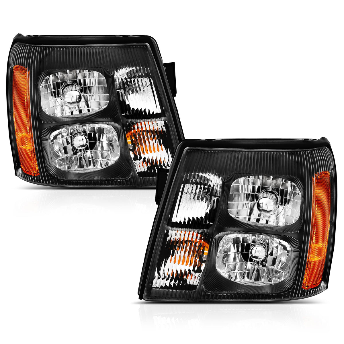 ANZO Crystal Headlights (2003-2006 Escalade) - 111423