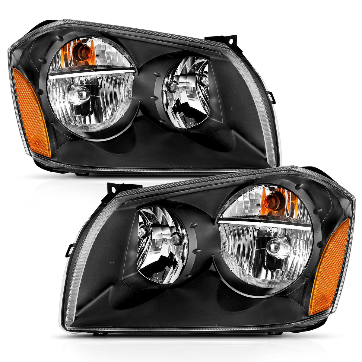 ANZO Crystal Headlights (2005-2007 Magnum) - 111425