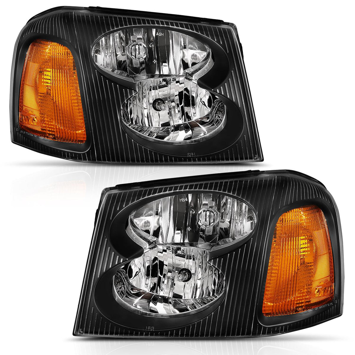 ANZO Crystal Headlights (2002-2009 Envoy) - 111429