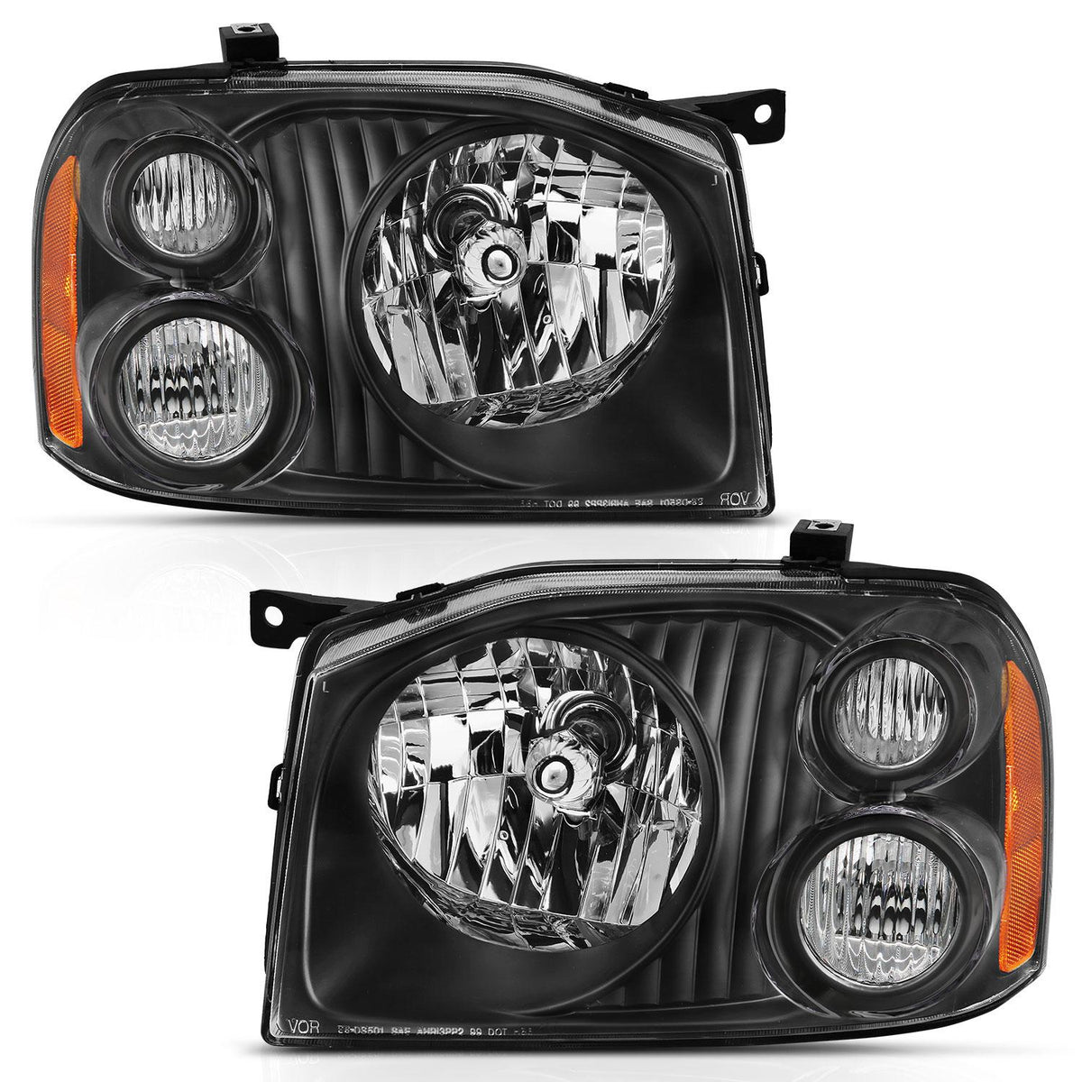 ANZO Crystal Headlights (2001-2004 Frontier) - 111433