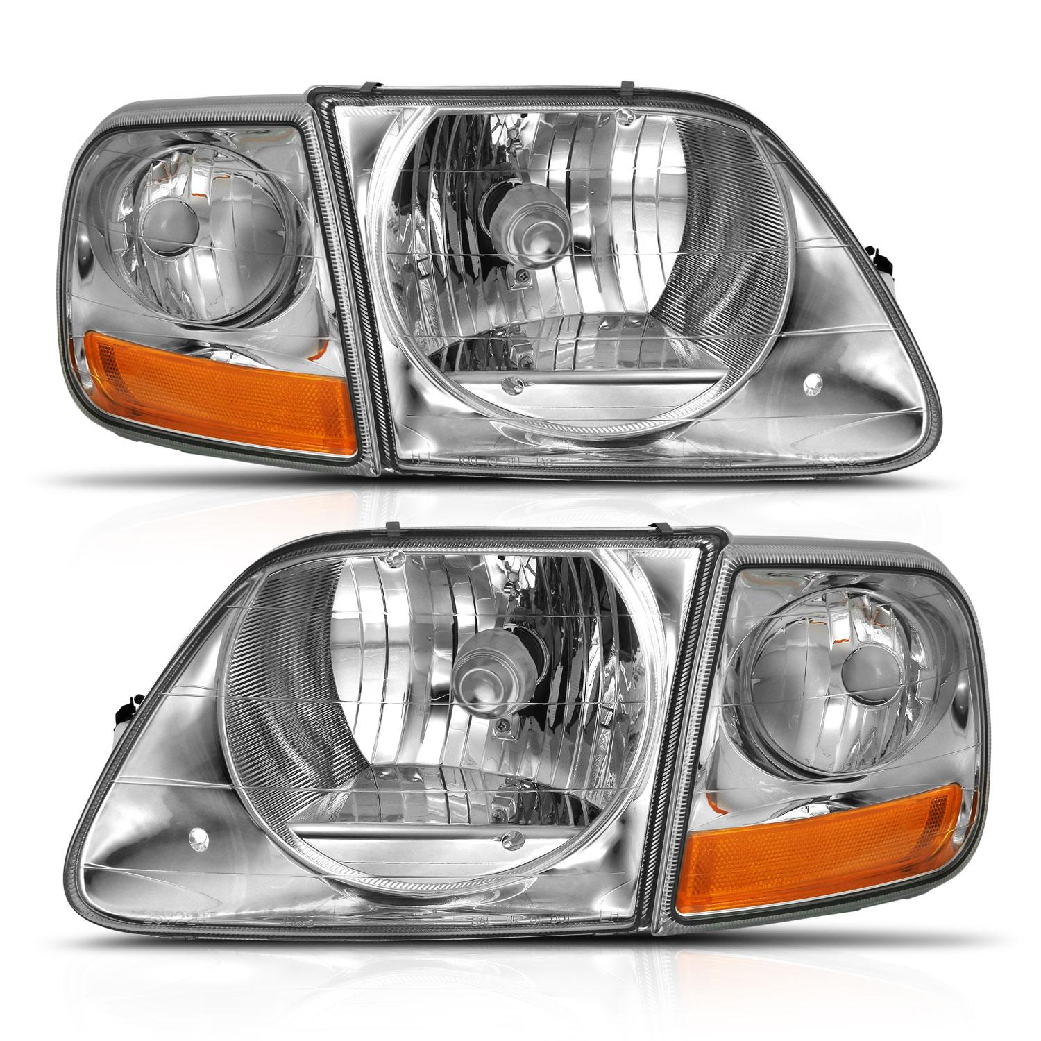 ANZO Crystal Headlights (1997-2003 F-150) - 111438