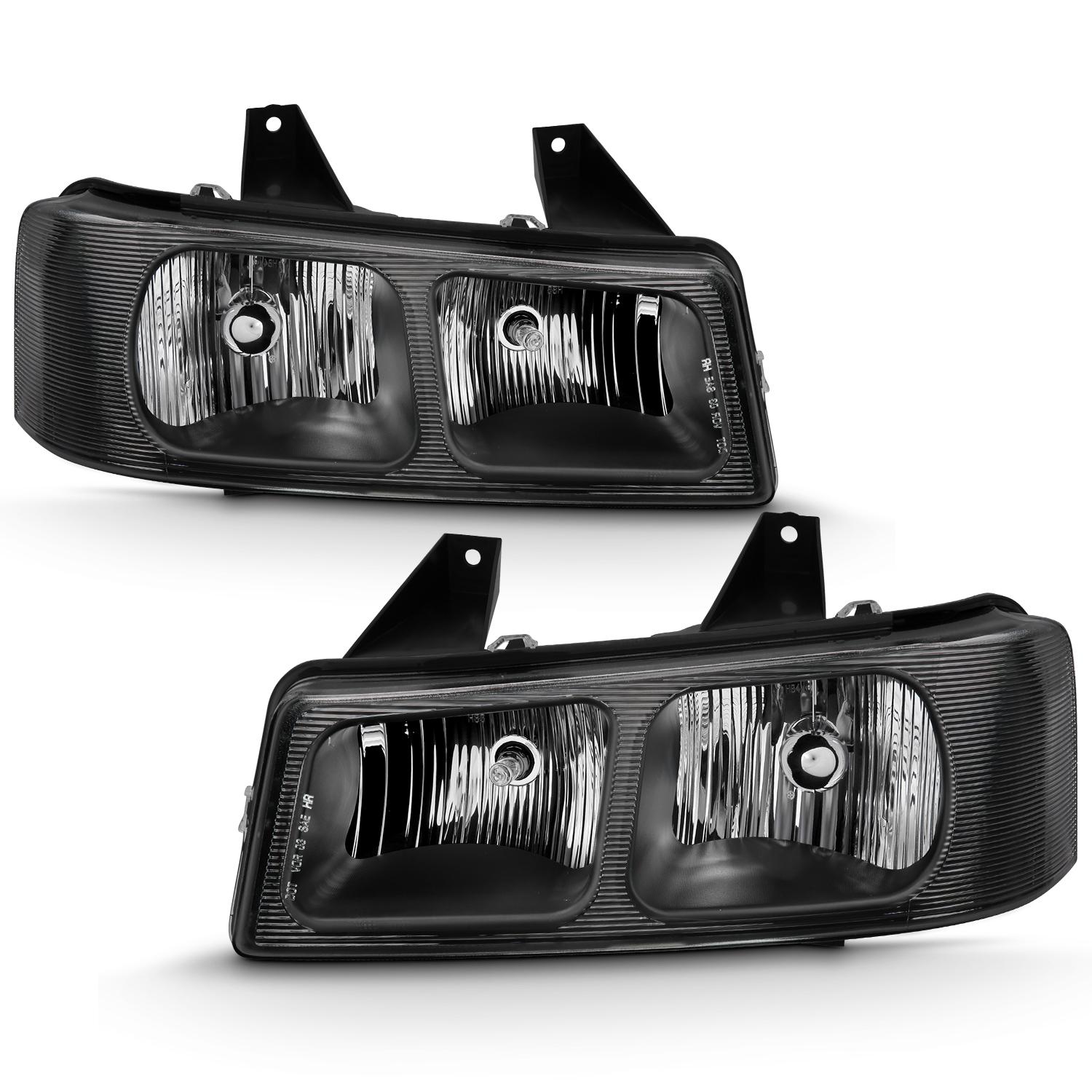 ANZO Crystal Headlights (2003-2017 Express 1500, Express 2500, Express 3500, Savana 1500, Savana 2500, Savana 3500) - 111474