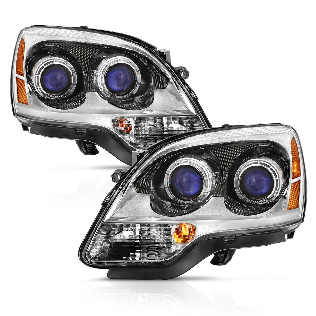 ANZO Crystal Headlights (2007-2008 Acadia) - 111476