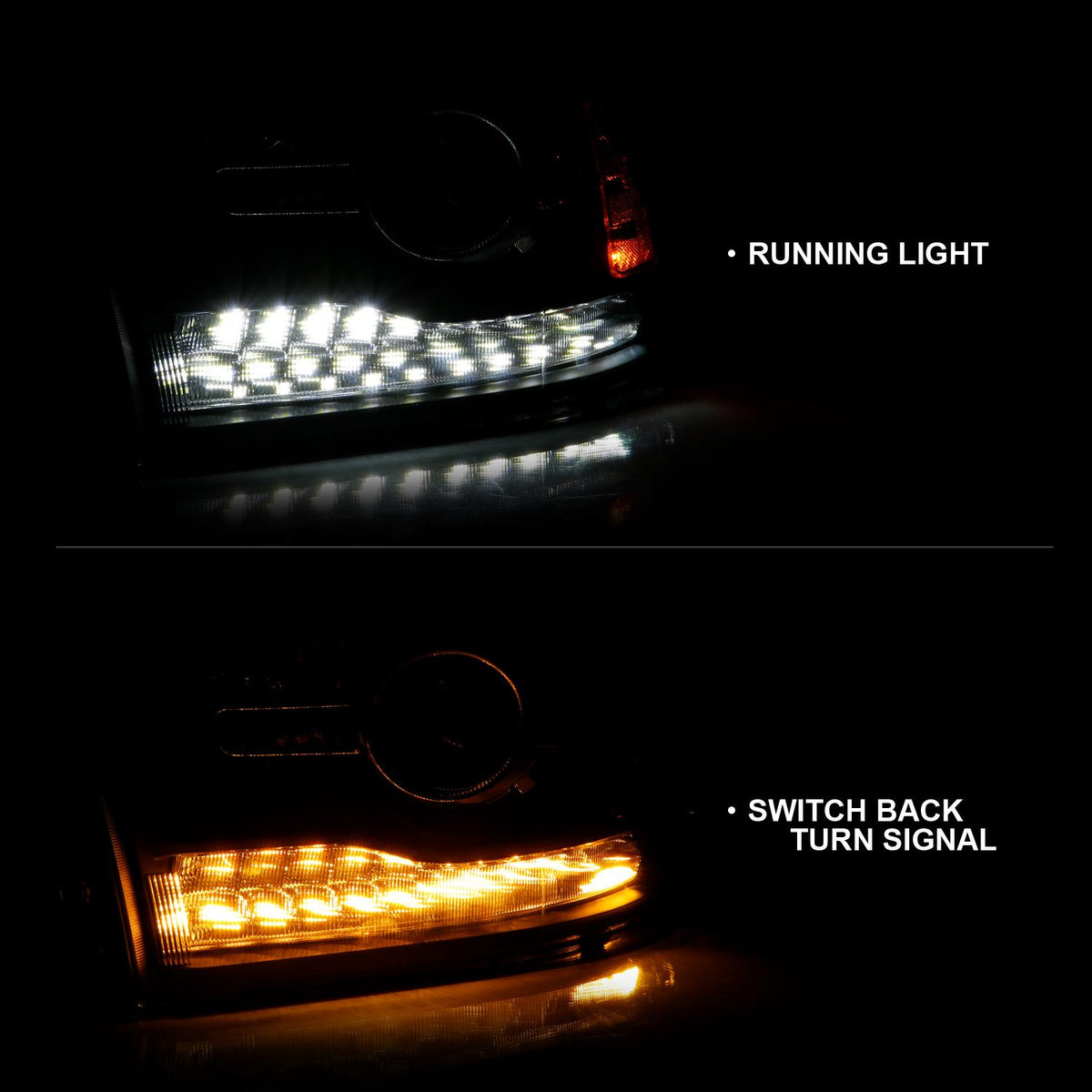 ANZO Projector Headlight (2009-2018 Ram 1500, Ram 2500, Ram 3500, 1500, 2500, 3500) - 111489