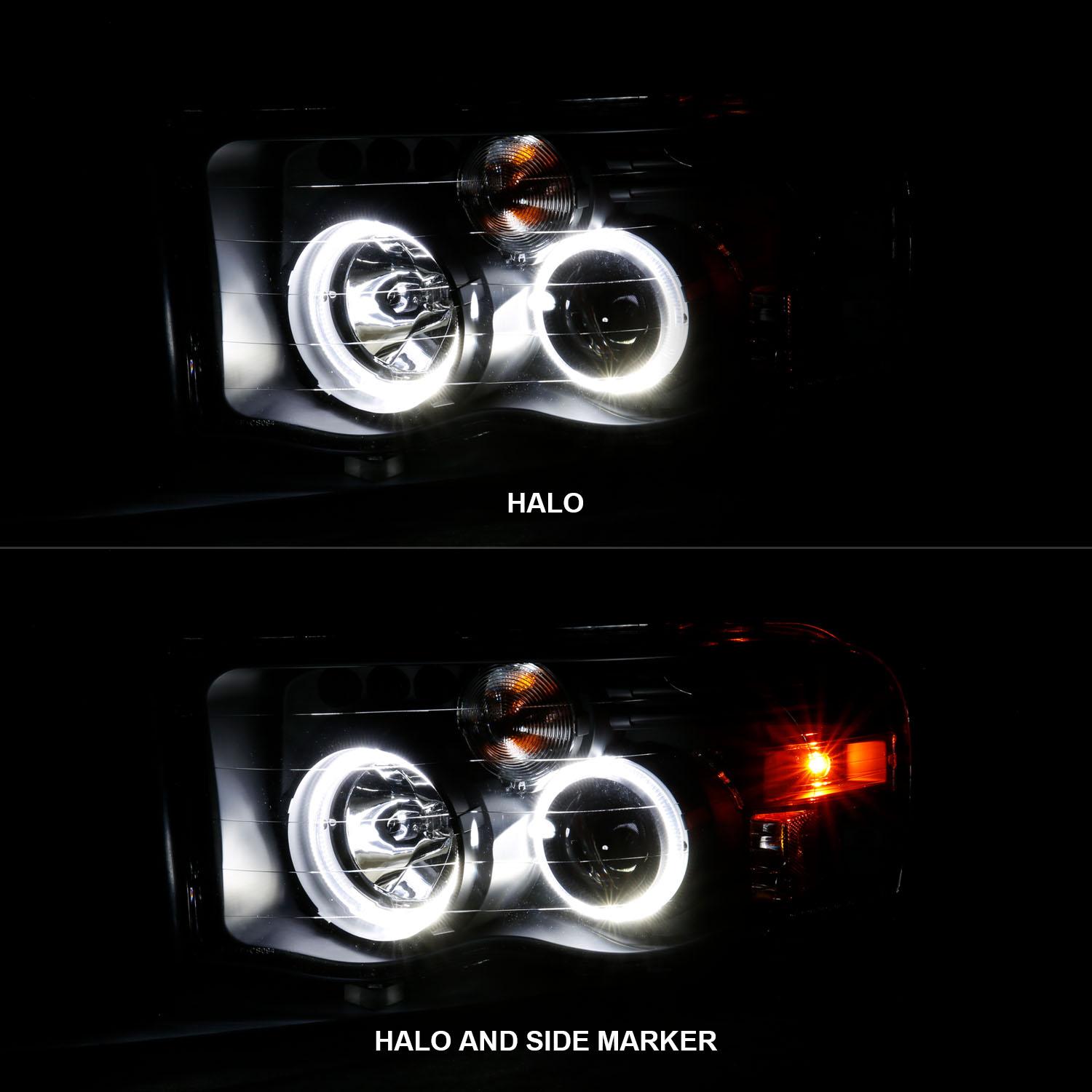 ANZO Projector Headlight (2002-2005 Ram 1500, Ram 2500, Ram 3500) - 111490