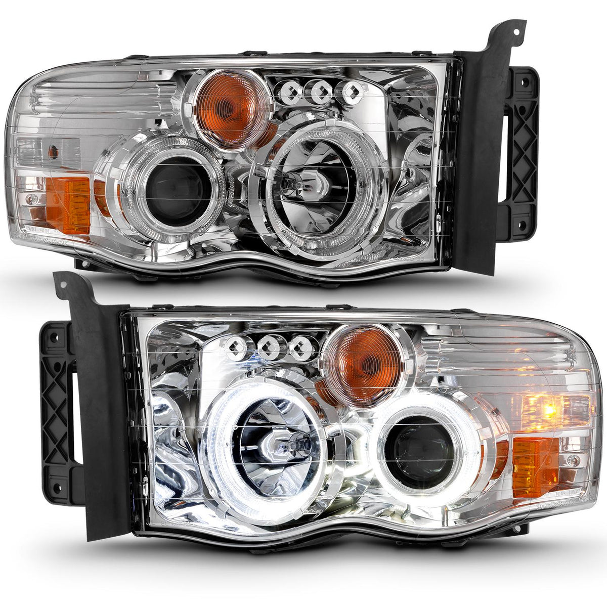ANZO Projector Headlight (2002-2005 Ram 1500, Ram 2500, Ram 3500) - 111491