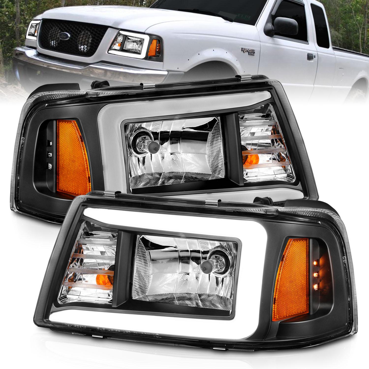 ANZO Crystal Headlight (2001-2011 F-100 Ranger, Ranger) - 111511