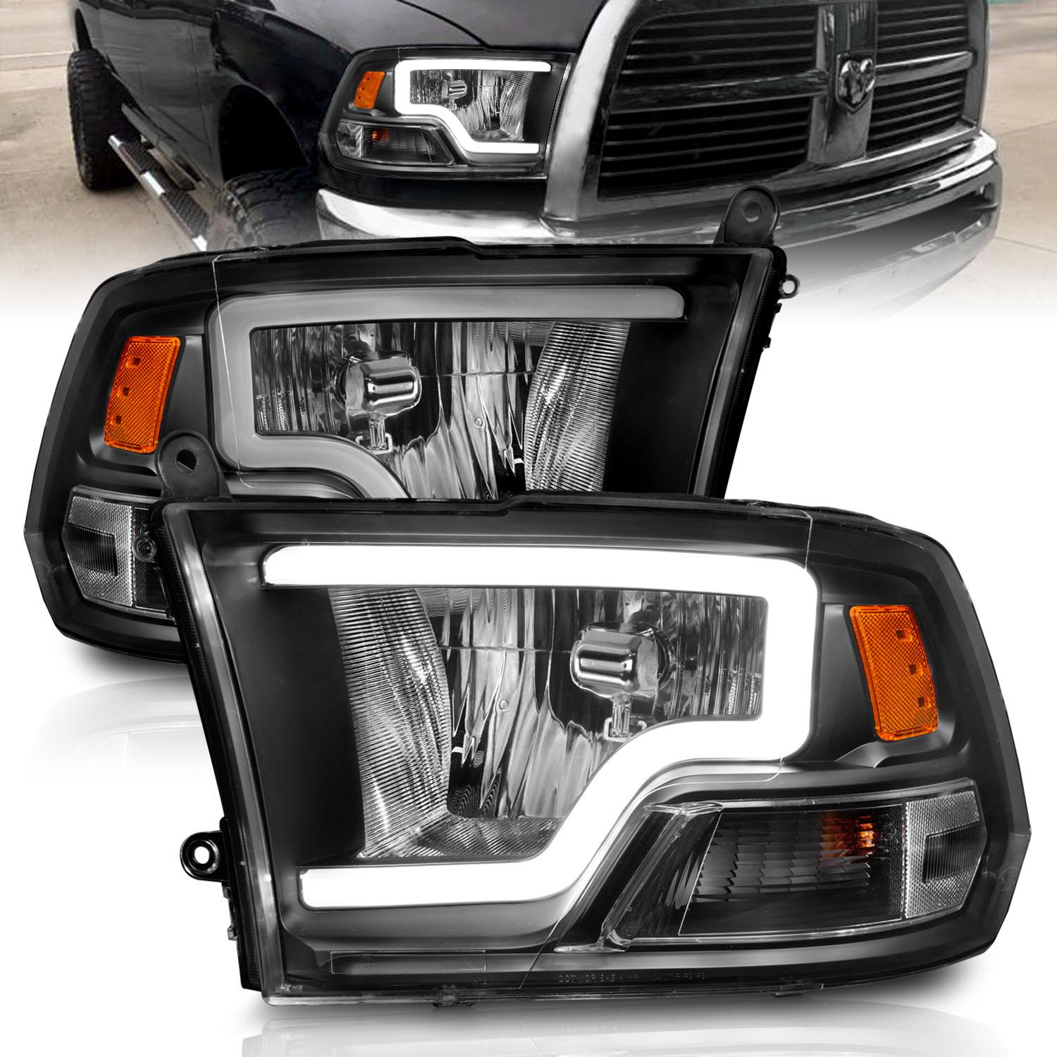 ANZO Crystal Headlight (2009-2018 Ram 1500, Ram 2500, Ram 3500, 1500, 2500, 3500) - 111515