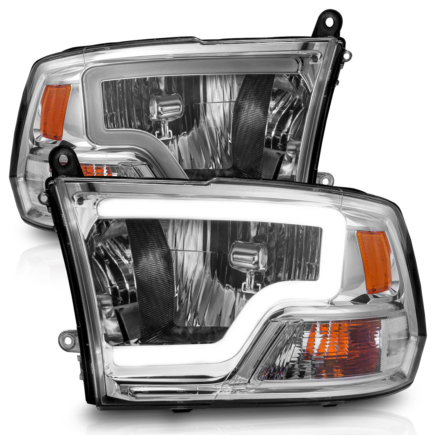 ANZO Crystal Headlight (2009-2018 Ram 1500, Ram 2500, Ram 3500, 1500, 2500, 3500) - 111516