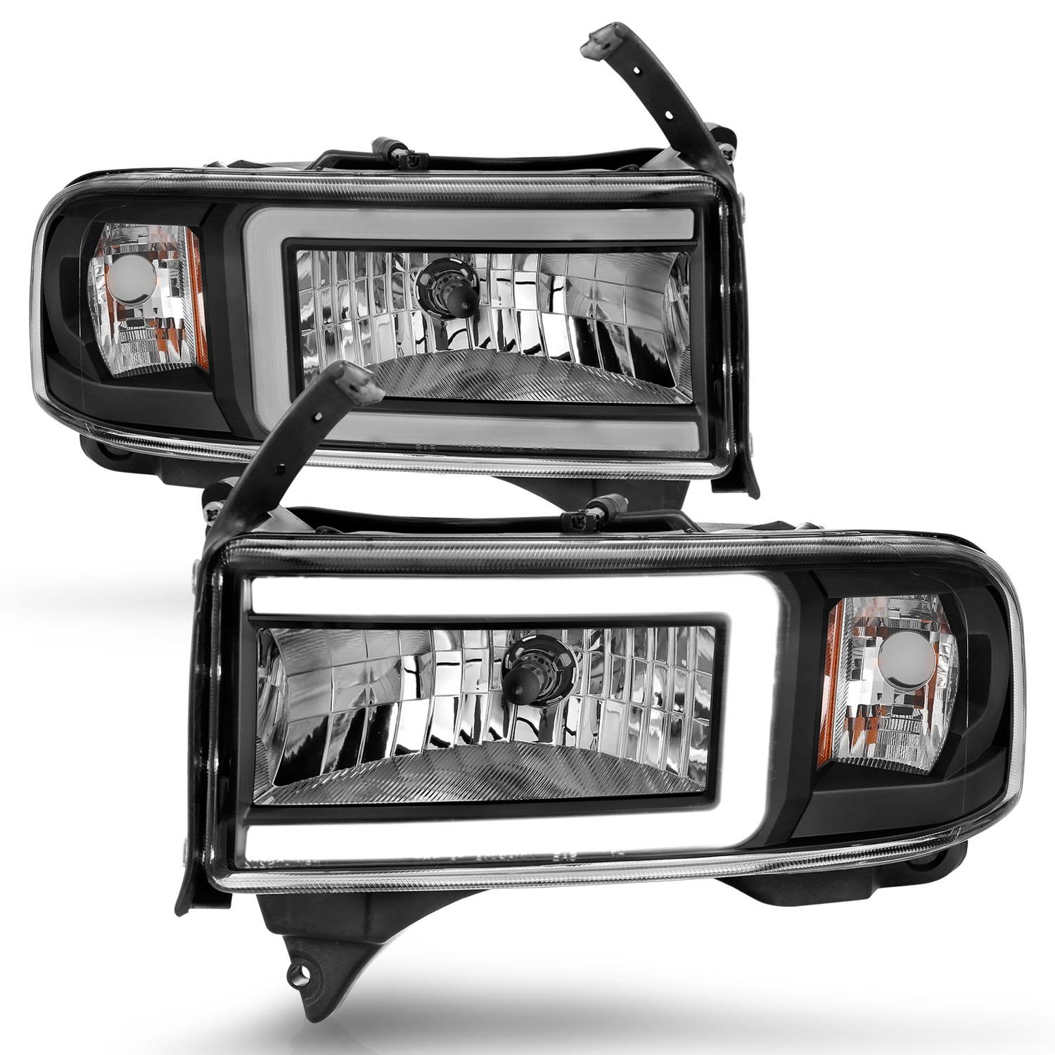 ANZO Crystal Headlight (1994-2002 Ram 1500, Ram 2500, Ram 3500) - 111554