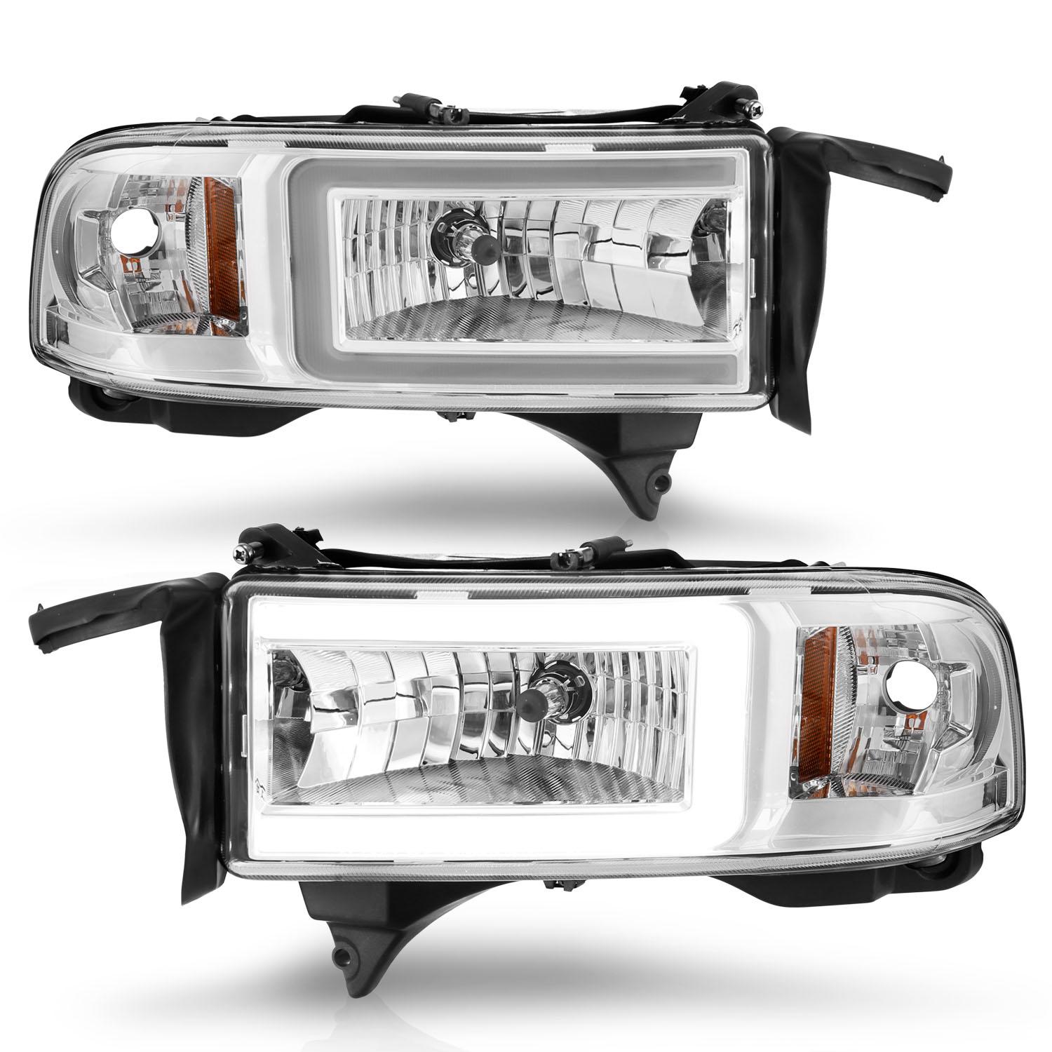 ANZO Crystal Headlight (1994-2002 Ram 1500, Ram 2500, Ram 3500) - 111555