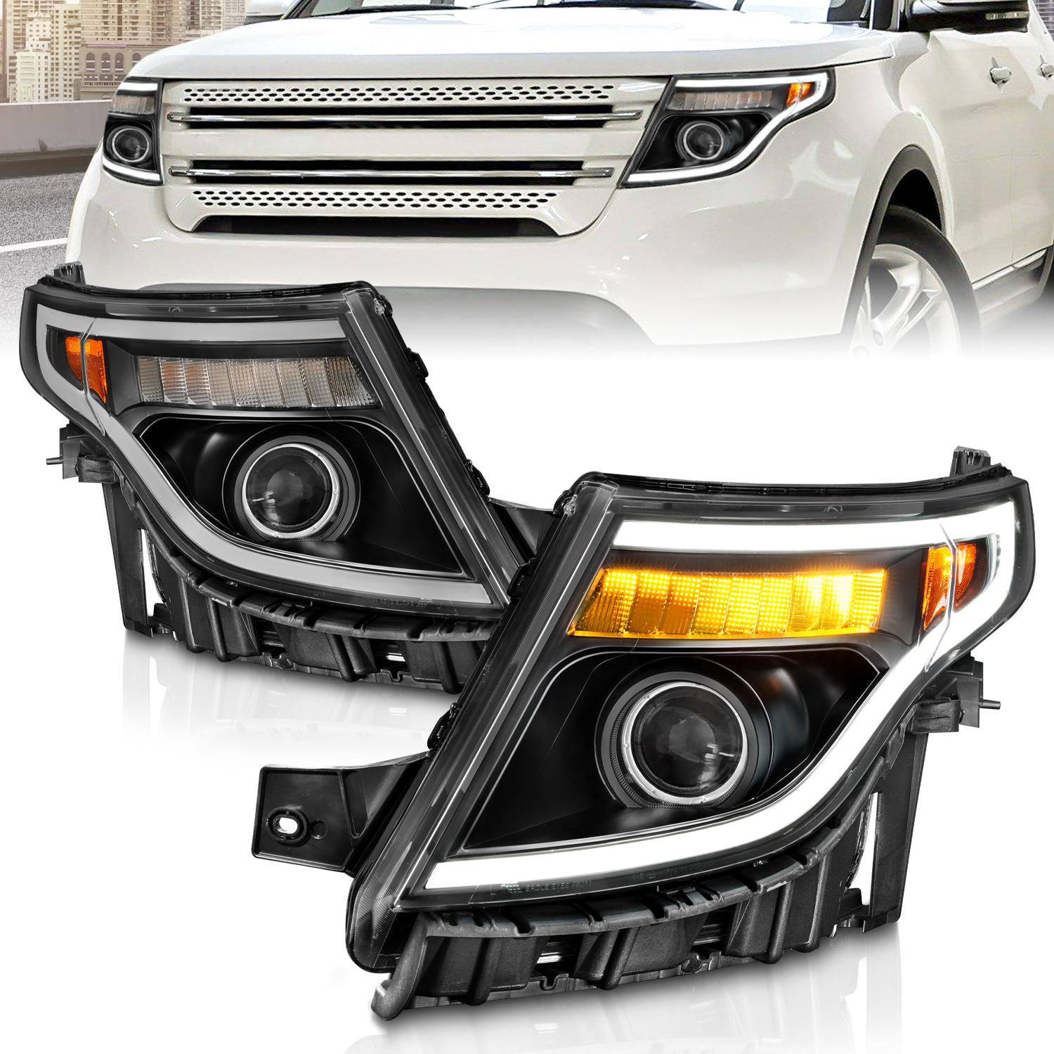 ANZO Projector Headlight (2011-2015 Explorer) - 111575