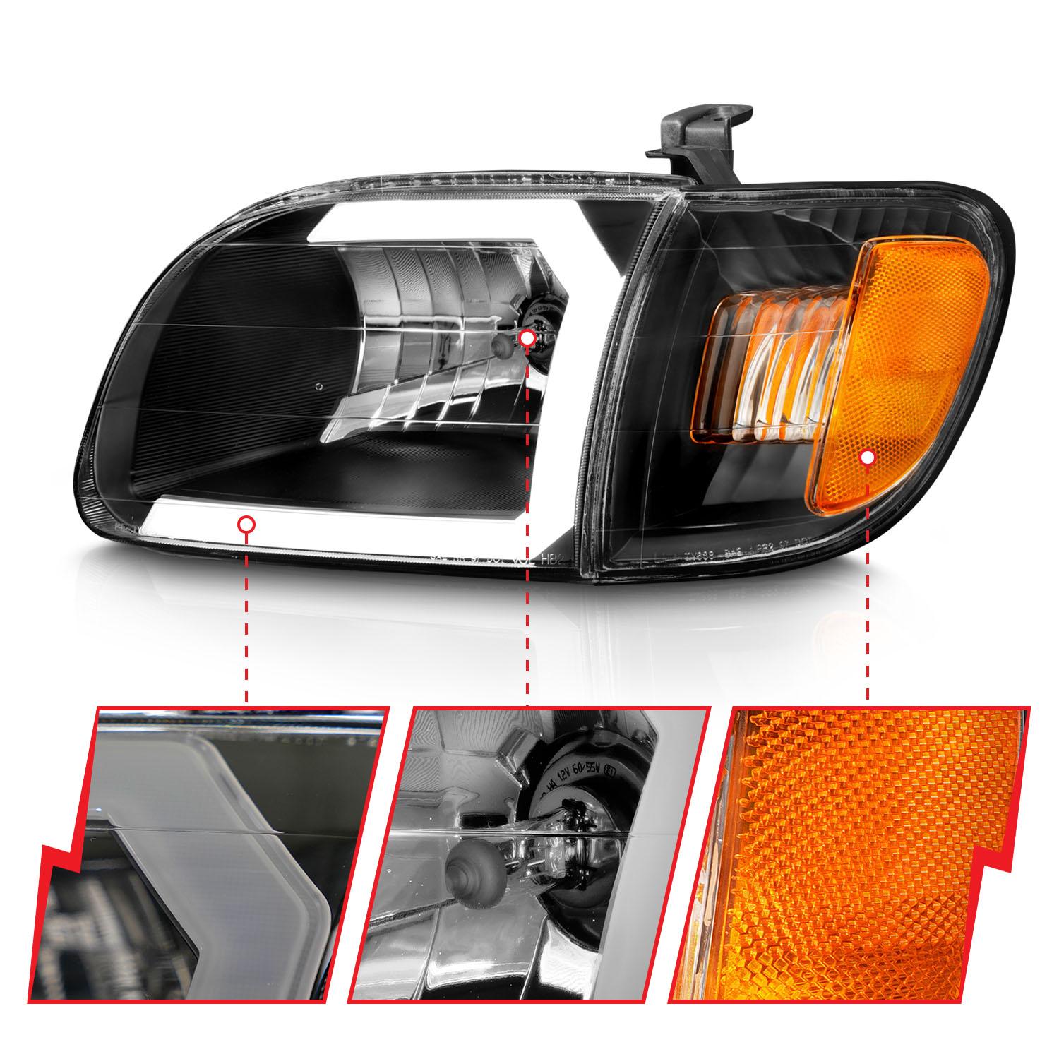 ANZO Crystal Headlight (2000-2004 Tundra) - 111579