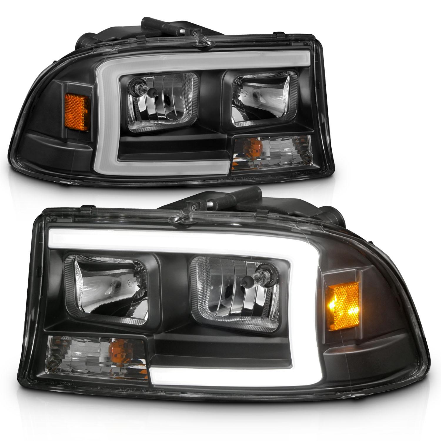 ANZO Crystal Headlight (1997-2004 Dakota, Durango) - 111591