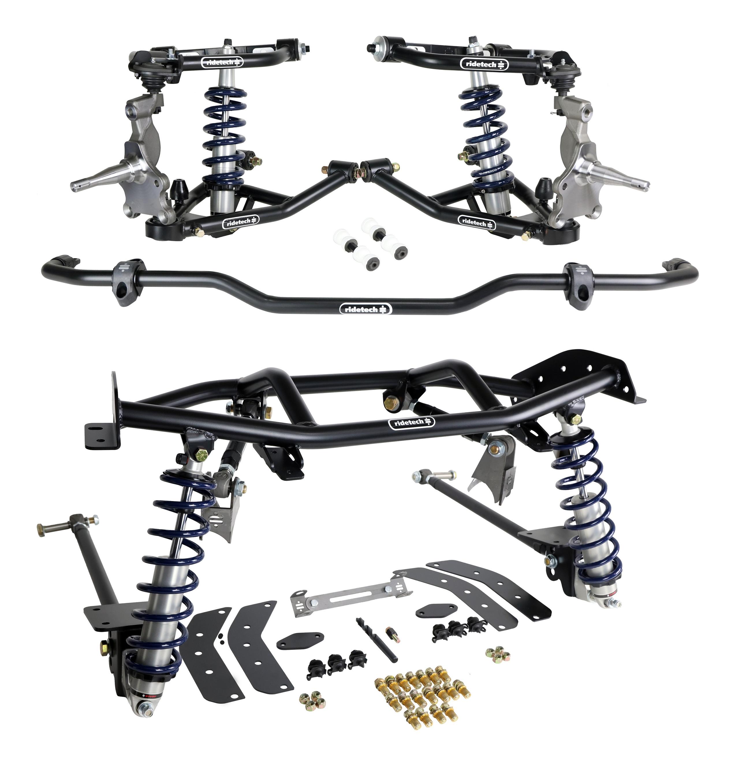 Ridetech HQ Coil-Over System For 1967-1969 GM F-Body. - 11160202