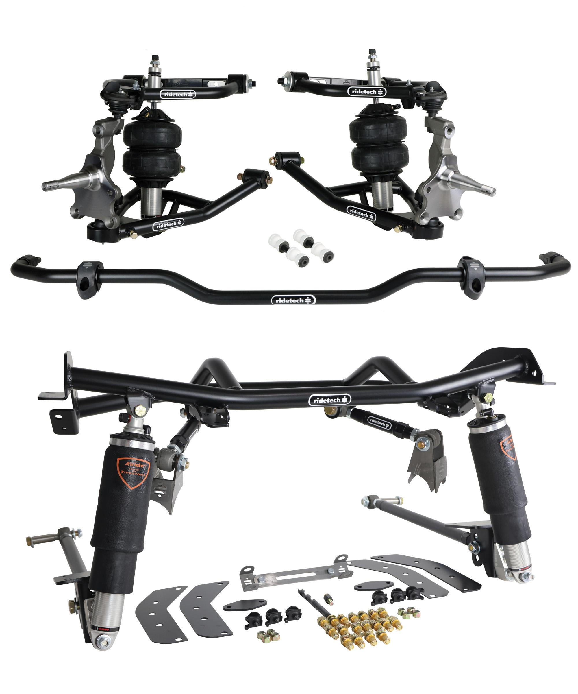 Ridetech HQ Air Suspension System For 1967-1969 GM F-Body. - 11160297