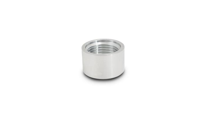 Vibrant Performance Female -4An Aluminum Weld Bung (7/16" - 20 Thread, 3/4" Flange Od) - 11160