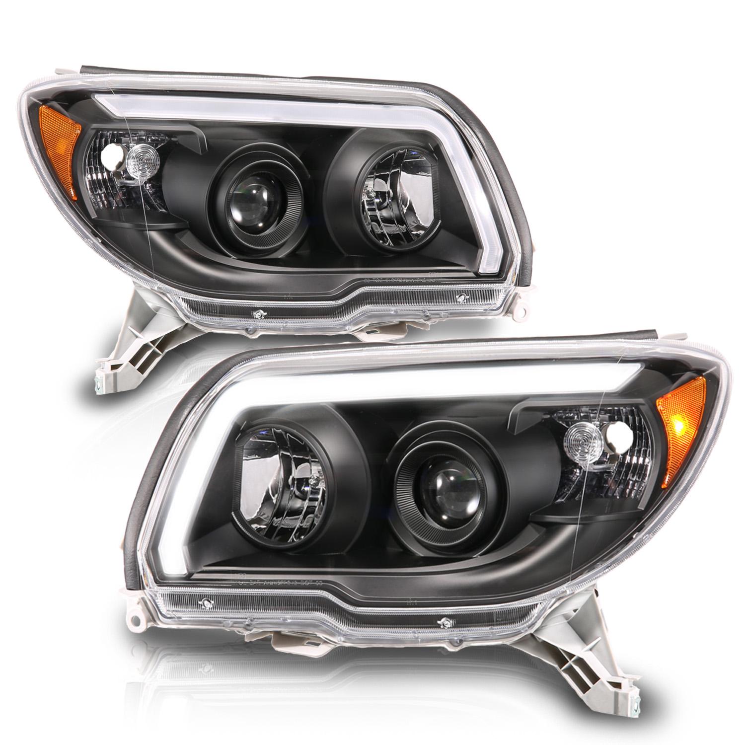 ANZO Led Bar Projector Black Headlight (2006-2009 4Runner) - 111616