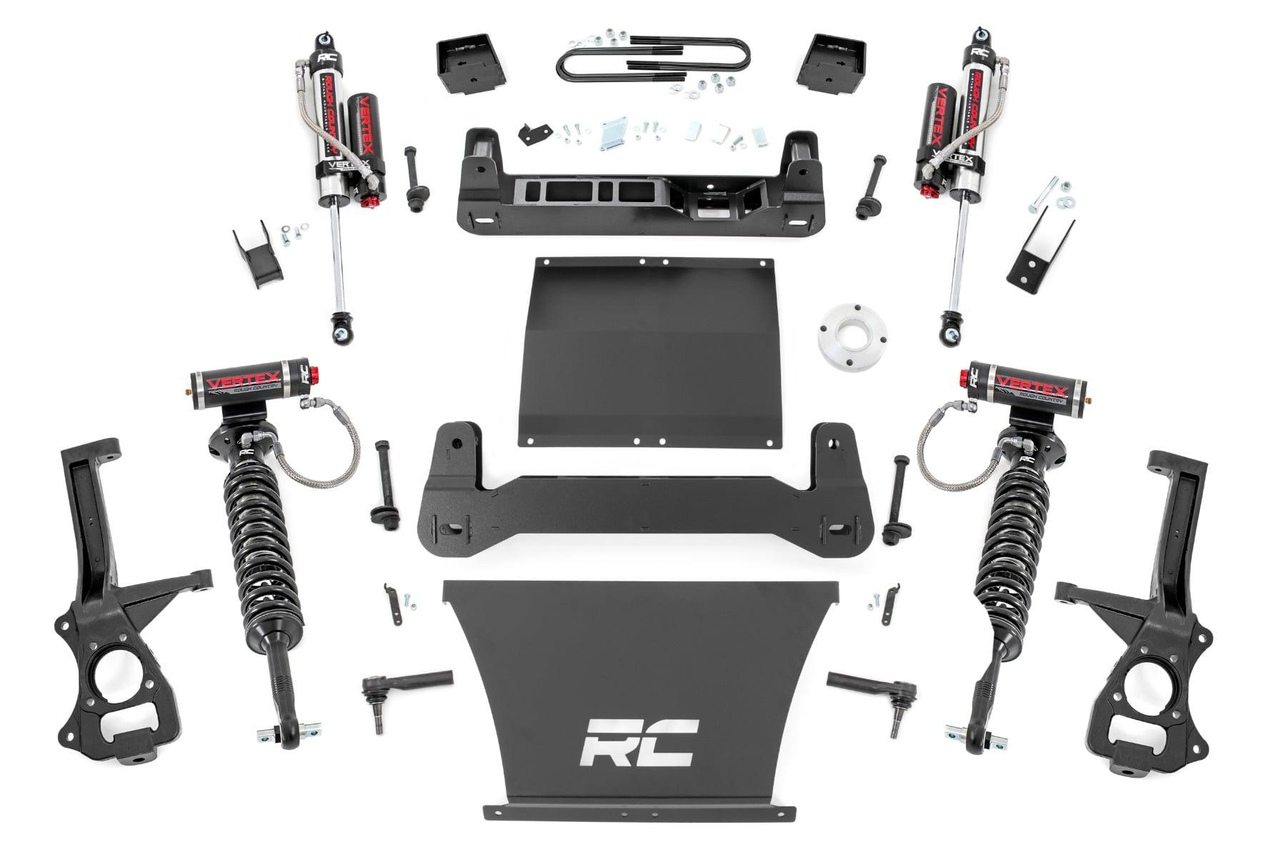 Rough Country 6 Inch Lift Kit Mono Leaf Rear Vertex Chevy Silverado 1500 2WD (25-26) (2025-2026 Silverado 1500) - 111650