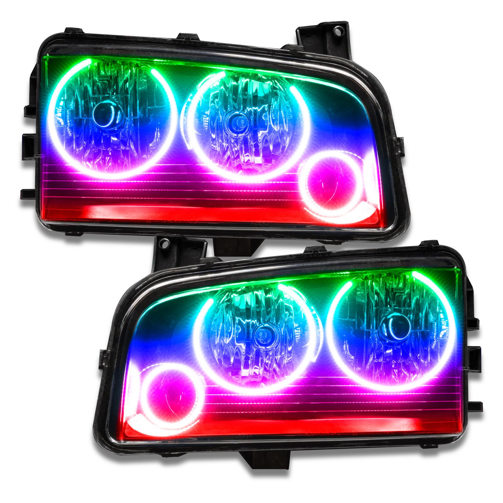 Oracle Lighting Colorshift Triple Halo Kit (2006-2010 Charger) - 1118-330