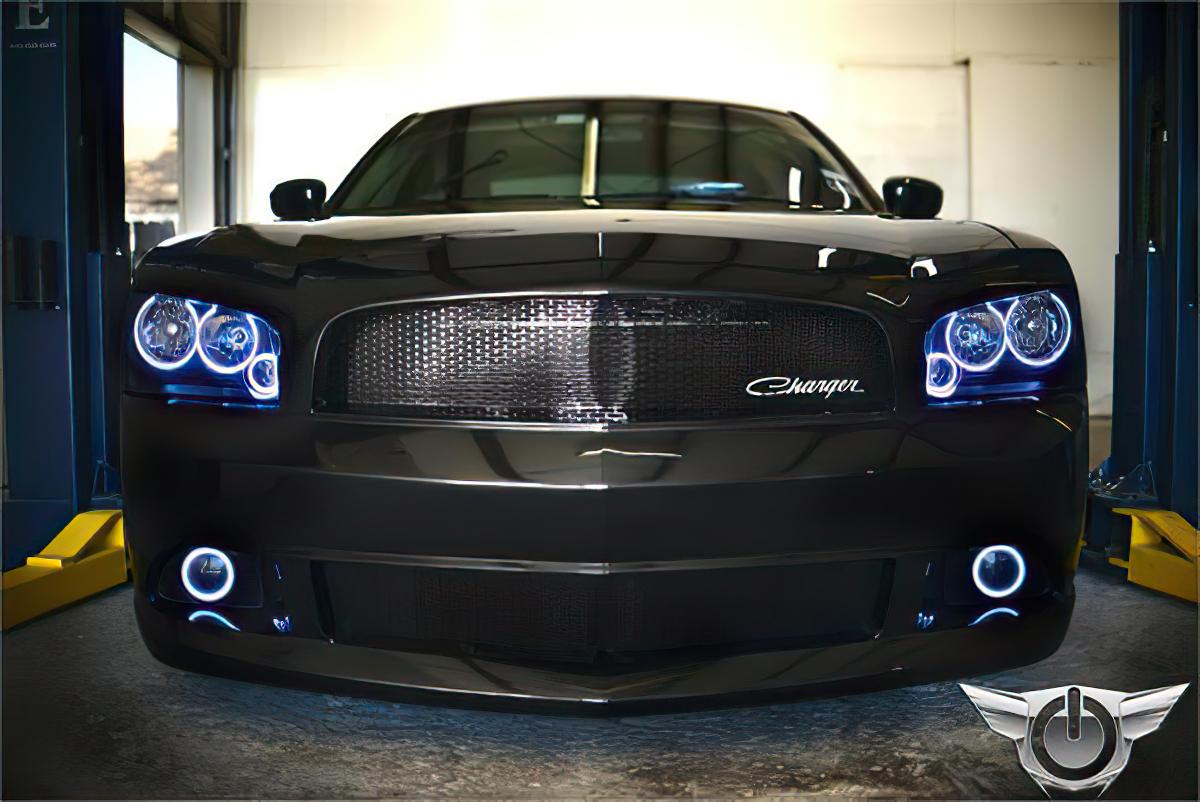 Oracle Lighting Colorshift Triple Halo Kit, Colorshift - No Controller (2006-2010 Charger) - 1118-334