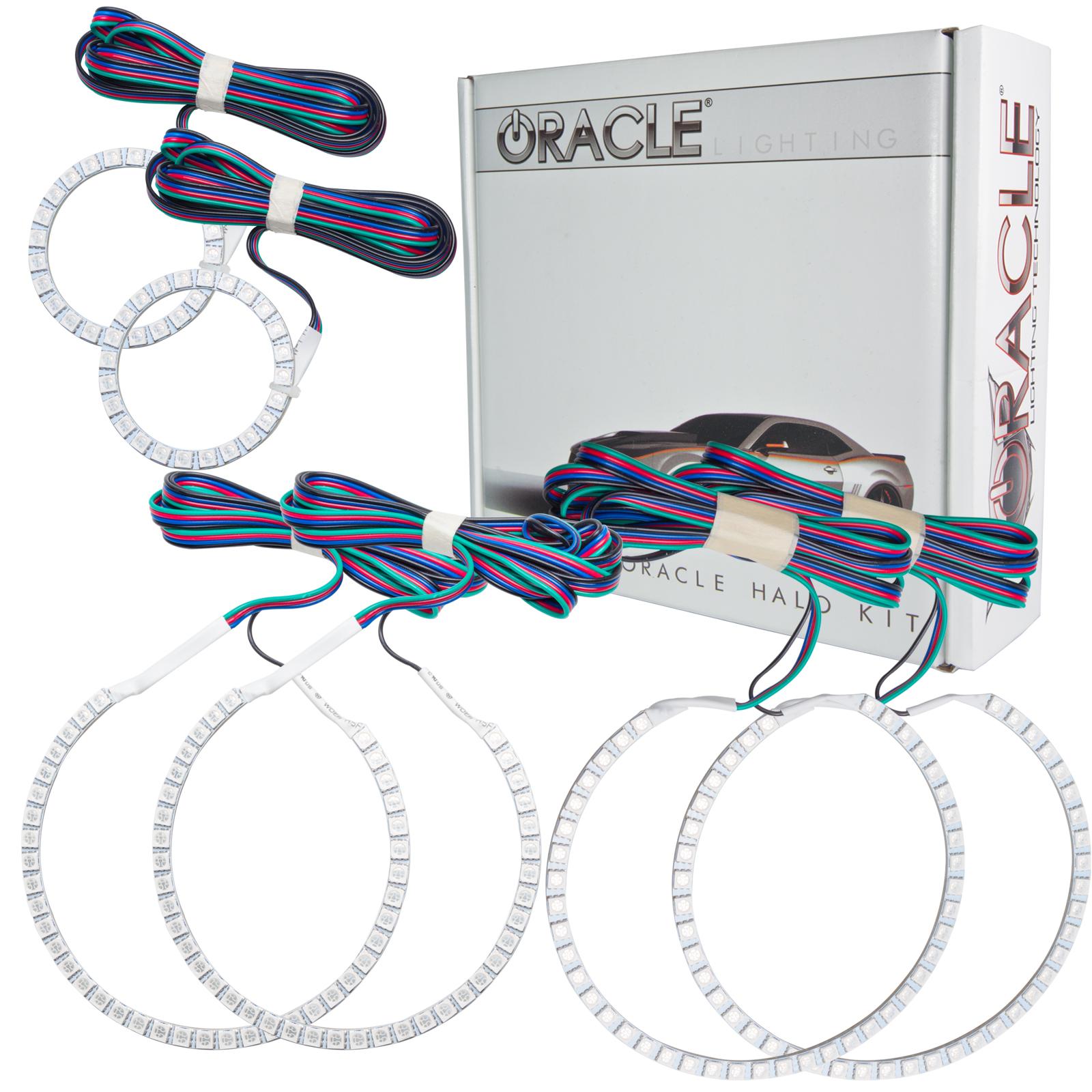 Oracle Lighting Colorshift Triple Halo Kit, Colorshift - Simple (2006-2010 Charger) - 1118-504