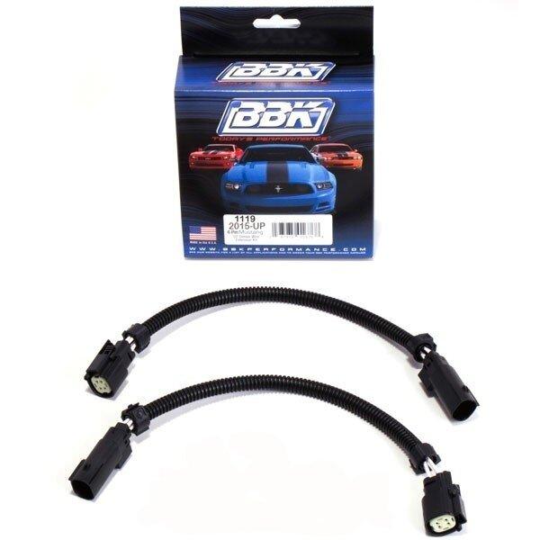 BBK Front Wire 16" O2 Harness Extension Kit (Pair) (2018-2023 Mustang GT) - 1121