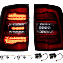 Morimoto XB LED Tail Lights: Ram HD (19+ / Red Lens / Set) - LF752