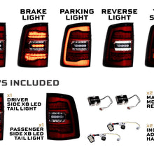 Morimoto XB LED Tail Lights: Ram HD (19+ / Red Lens / Set) - LF752