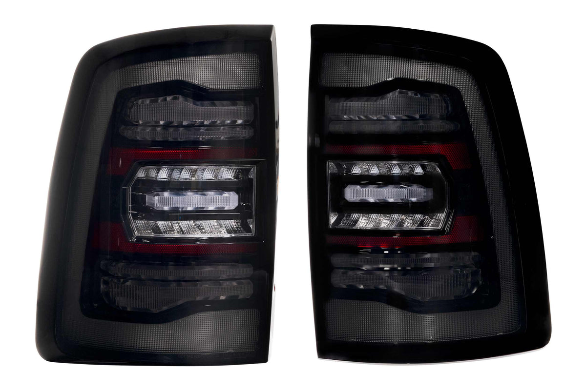Morimoto XB LED Tail Lights: Ram HD (19+ / Smoked Lens / Set) - LF753