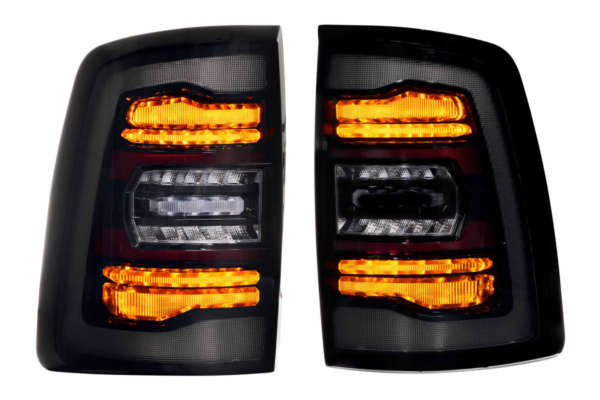 Morimoto XB LED Tail Lights: Ram HD (19+ / Smoked Lens / Set) - LF753