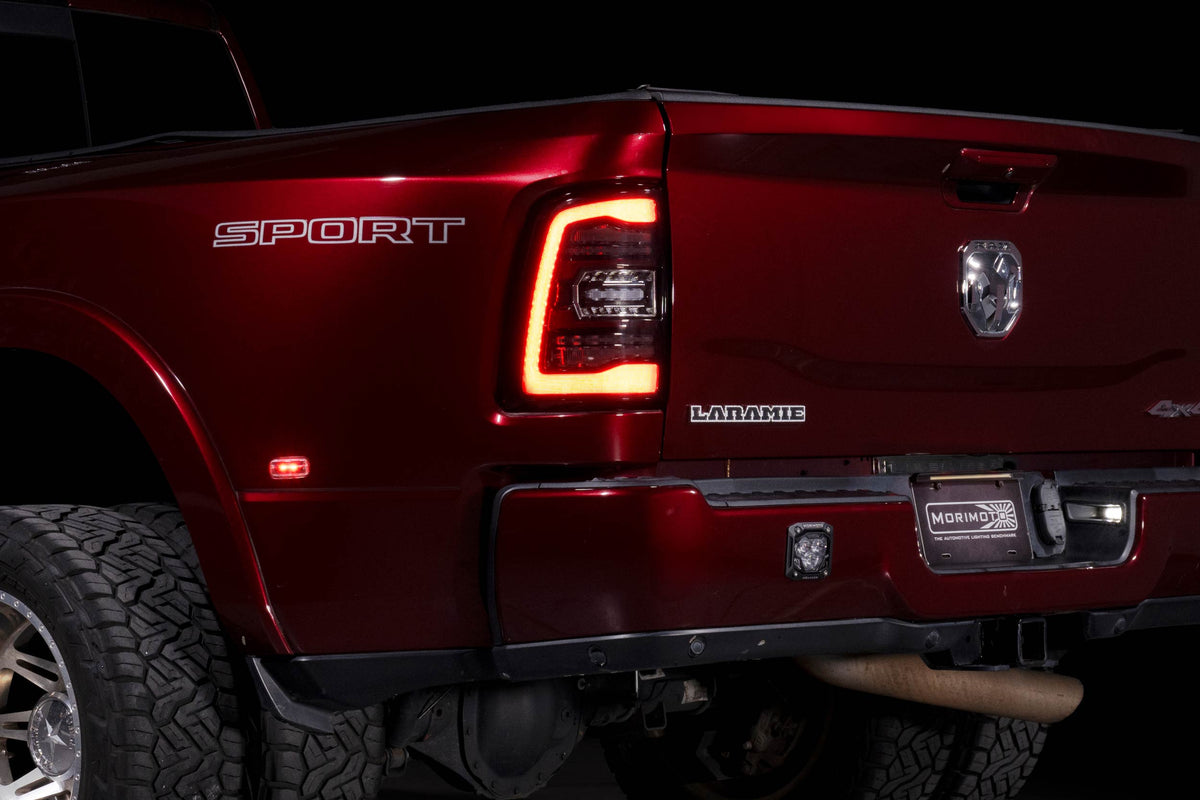 Morimoto XB LED Tail Lights: Ram HD (19+ / Smoked Lens / Set) - LF753
