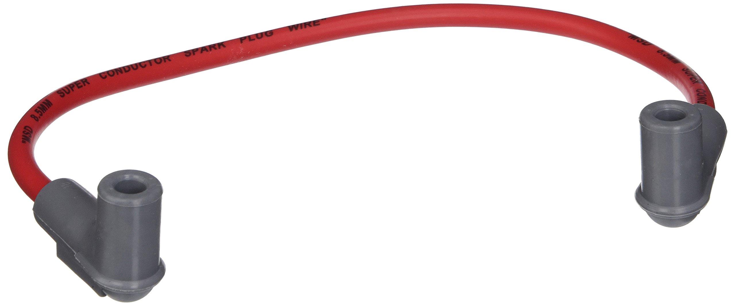Hei Coil Wire, Red, 8.5 Sc, 18" Long  - 84059