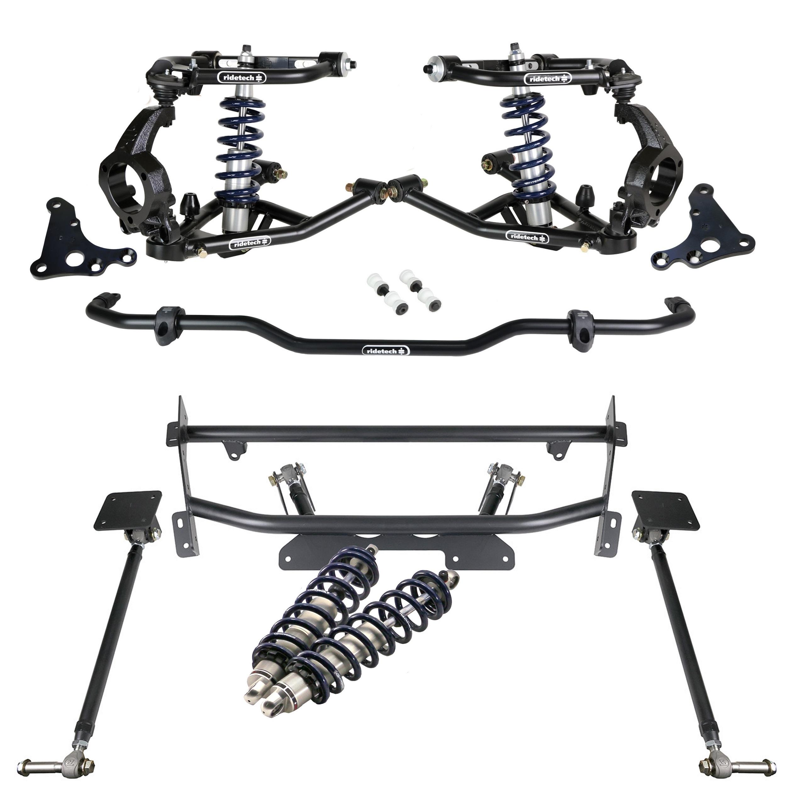 Ridetech HQ Coil-Over System With Hub Spindles For 1968-1974 Nova. - 11260203