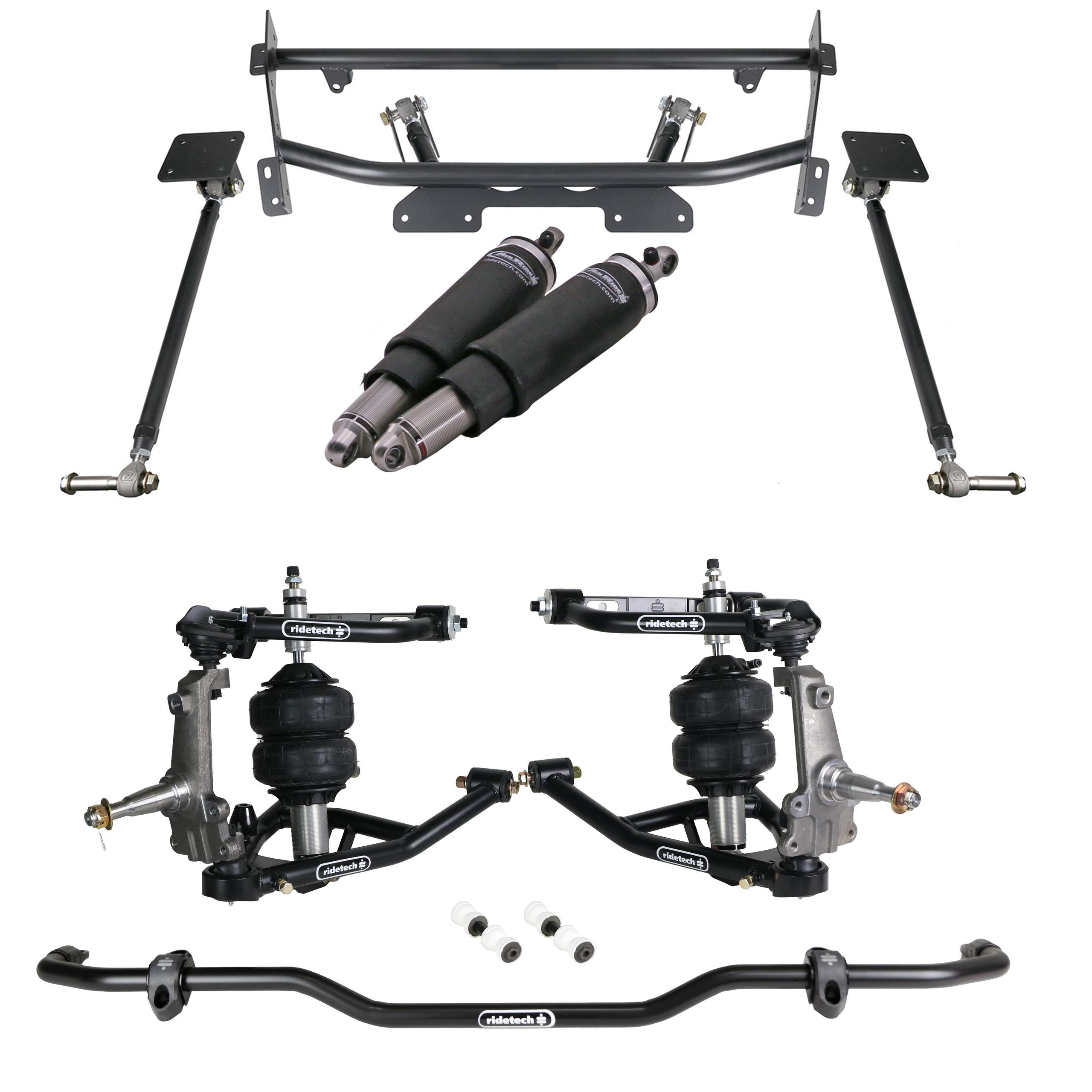 Ridetech HQ Air Suspension System For 1973-1974 Nova. - 11260297