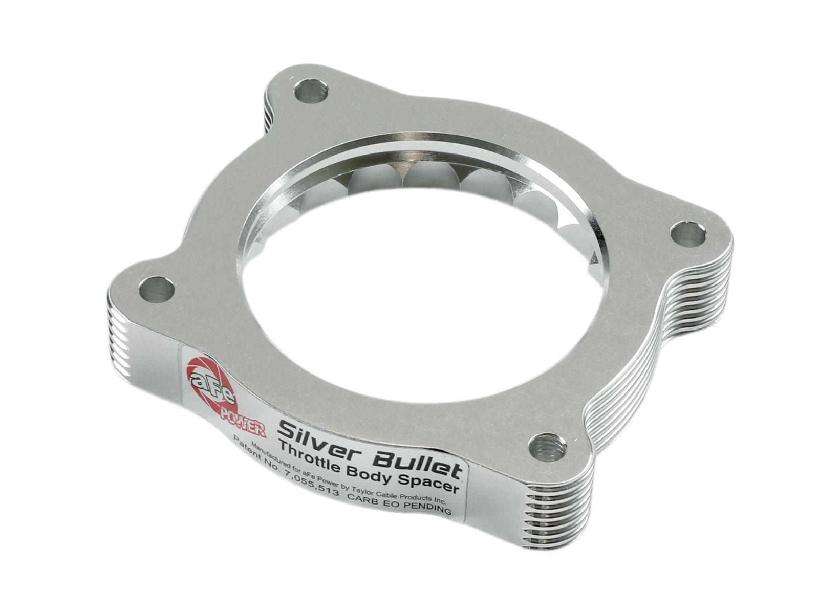 AFE Silver Bullet Throttle Body Spacer Kit (2004-2012 i-350, i-370, Colorado, Colorado, Canyon, Canyon, H3, H3) - 46-34018