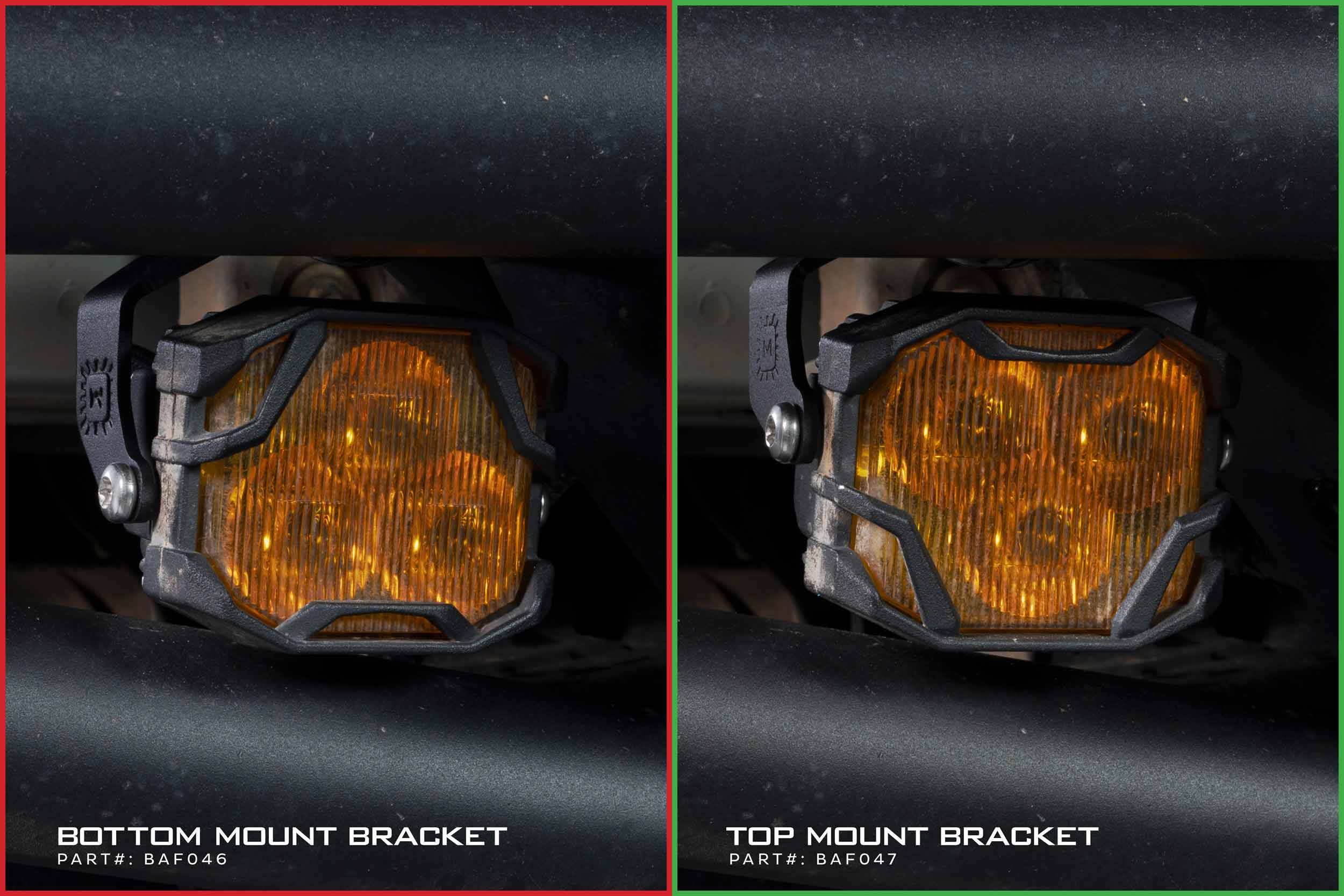 Morimoto 4Banger Mounts: Top (Set) - BAF047