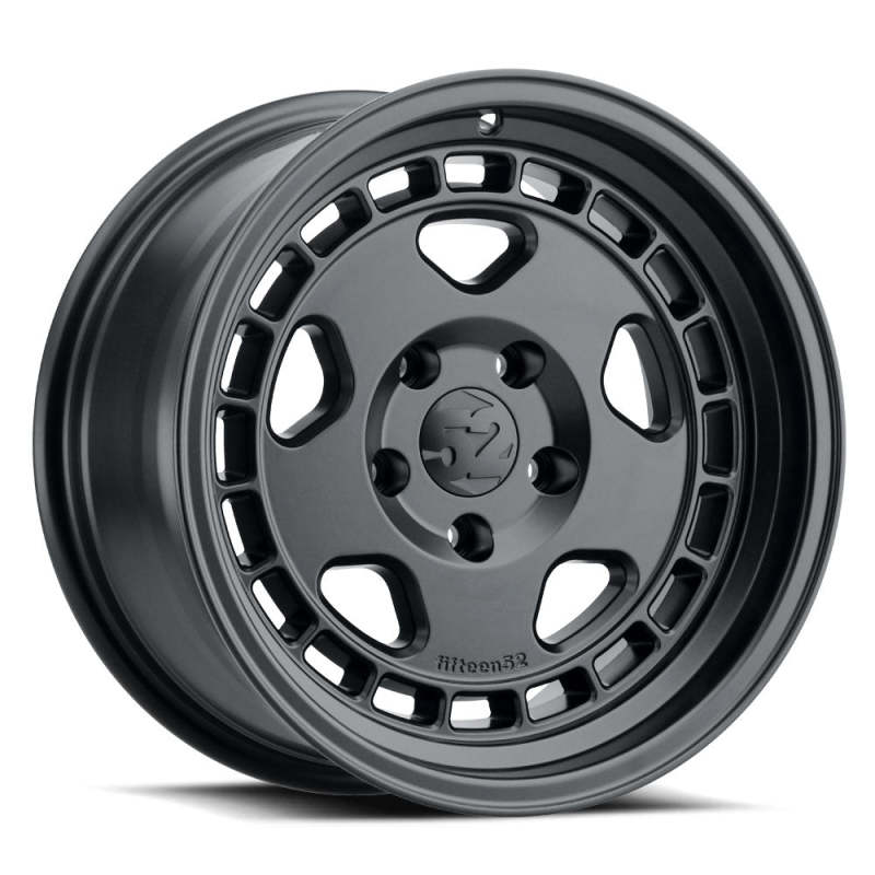 fifteen52 17x8.5 (5x127TURBOMAC HD CLASSIC Wheel, 4.75 BS in ASPHALT BLACK (SATIN BLACK) - THCAB-78557-00
