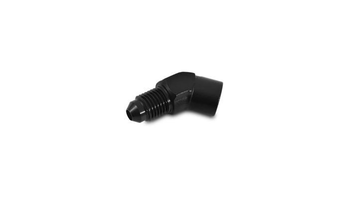 Vibrant Performance 45 Degree Male An To Female Npt Adapter, An Size: -4 - Npt Size: 1/8" - 11301