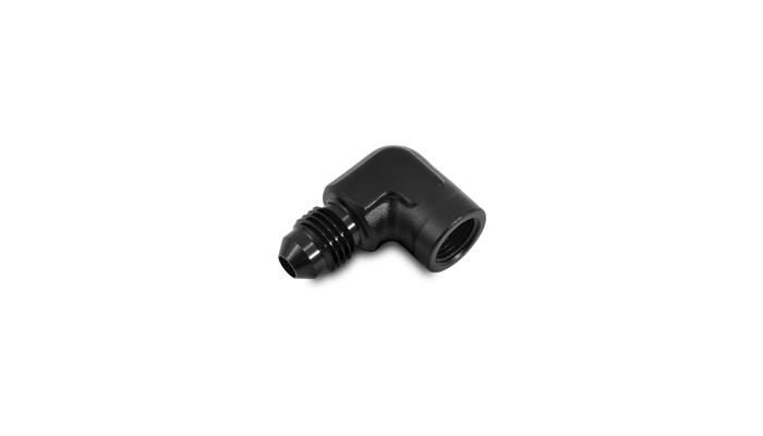 Vibrant Performance 90 Degree Male An To Female Npt Adapter, An Size: -3 - Npt Size: 1/8" - 11305