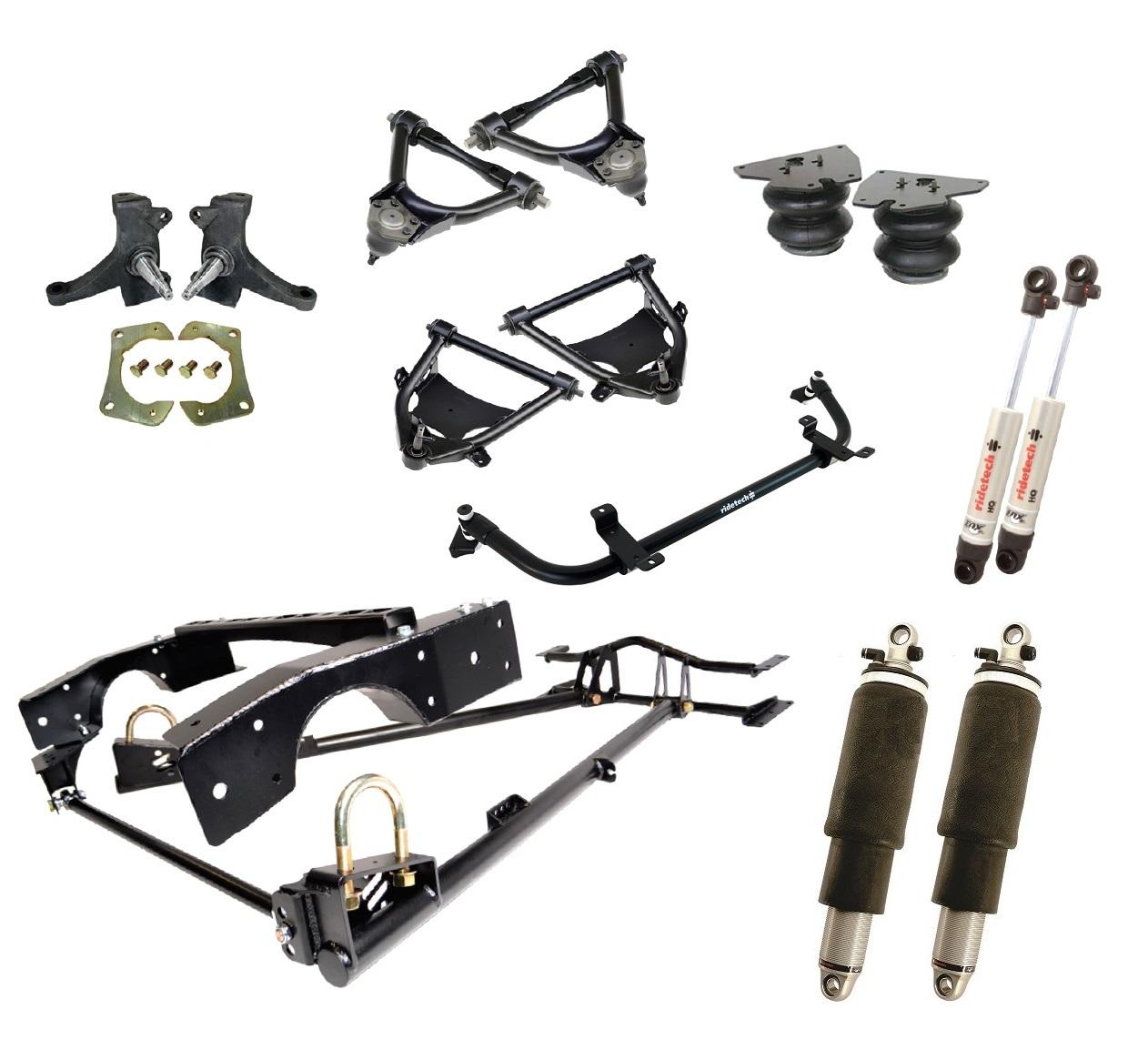 Ridetech HQ Air Suspension System For 1971-1972 C10. - 11350298