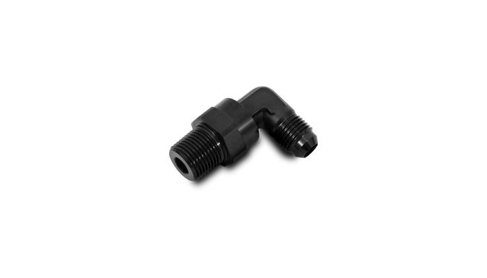 Vibrant Performance -8An To 3/8" Npt Male Swivel 90 Deg. Adapter Fitting - 11357