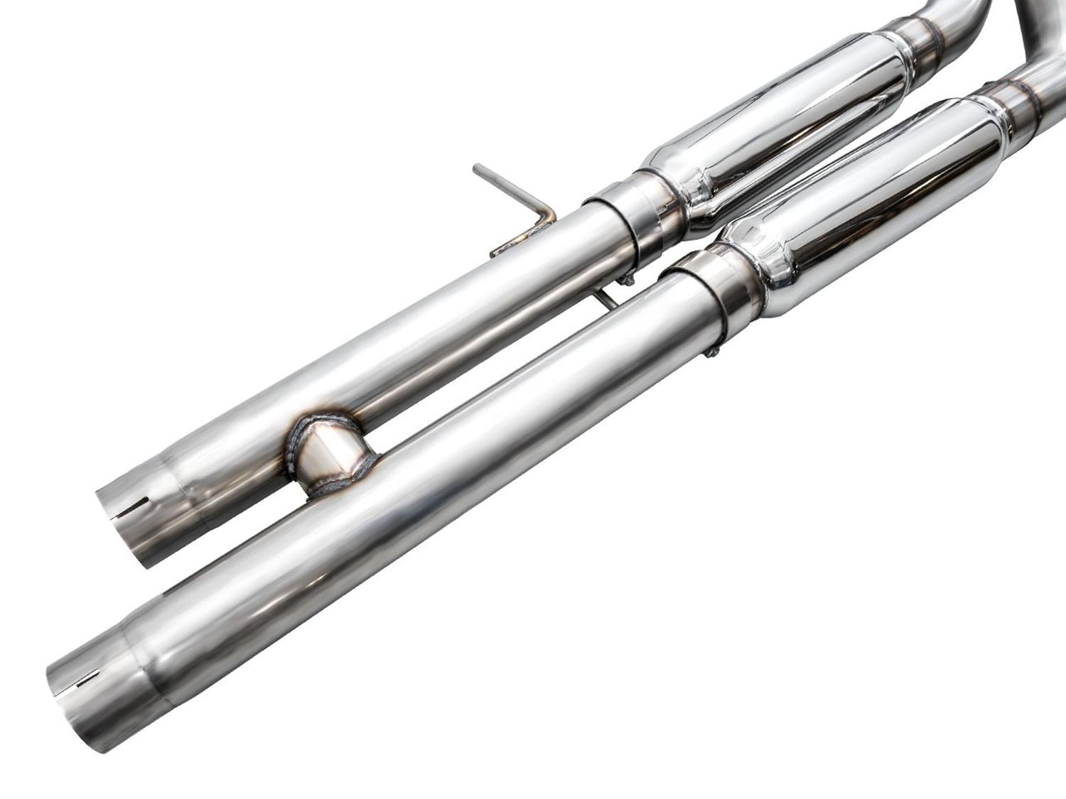 AWE SwitchPath Exhaust - Quad BashGaurds (2021+ Jeep Wrangler Rubicon 392) - 3025-41392