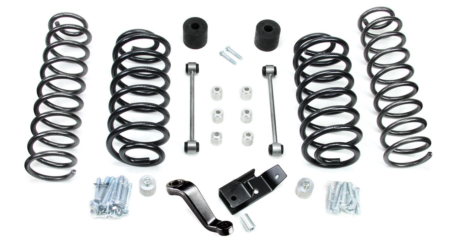 Teraflex 97-06 Jeep Wrangler TJ 4 Inch Coil Spring Base Lift Kit No Quick Disconnects or Shocks - 1141400