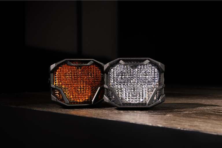 Morimoto 4Banger 2.0 HXB LED Pods (Flood / Yellow / Set) - BAF138.2