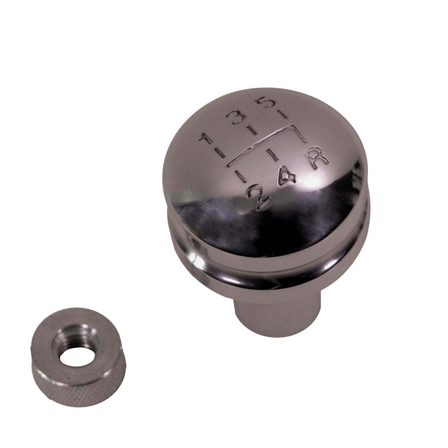 Rugged Ridge Transmission Shift Knob 5-Speed Manual Billet Aluminum; 97-04 Tj - 11420.2