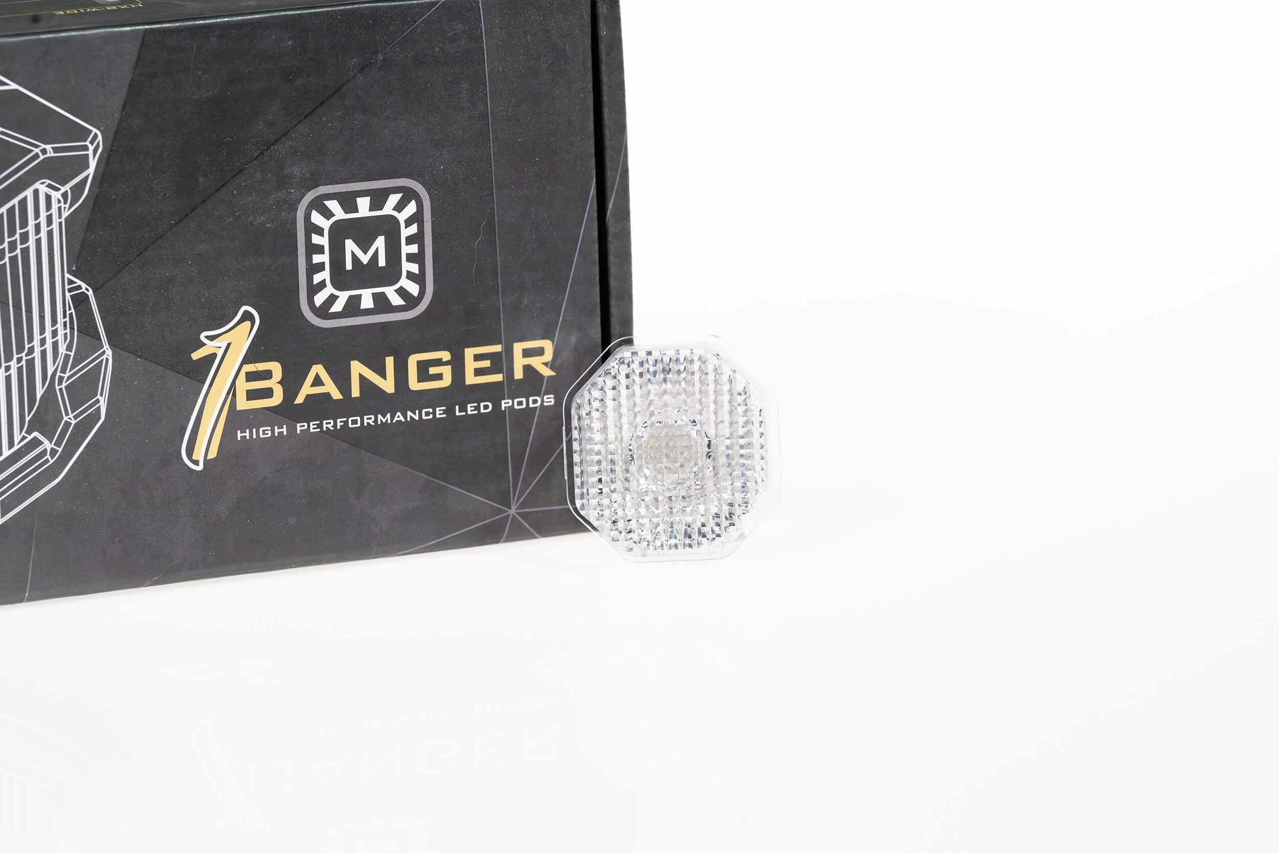 Morimoto Lens Only: 1Banger (White / Flood / Each) - BAF211