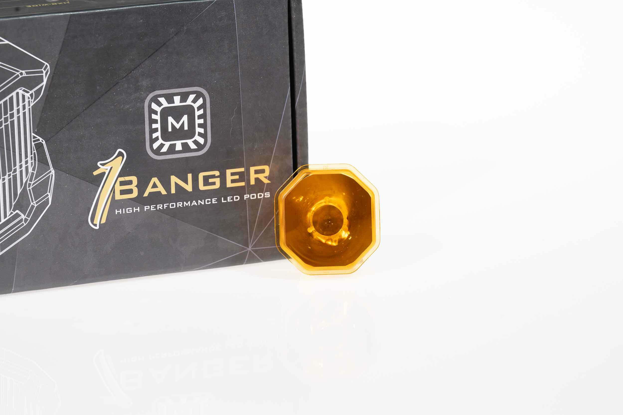 Morimoto Lens Only: 1Banger (Yellow / Spot / Each) - BAF212
