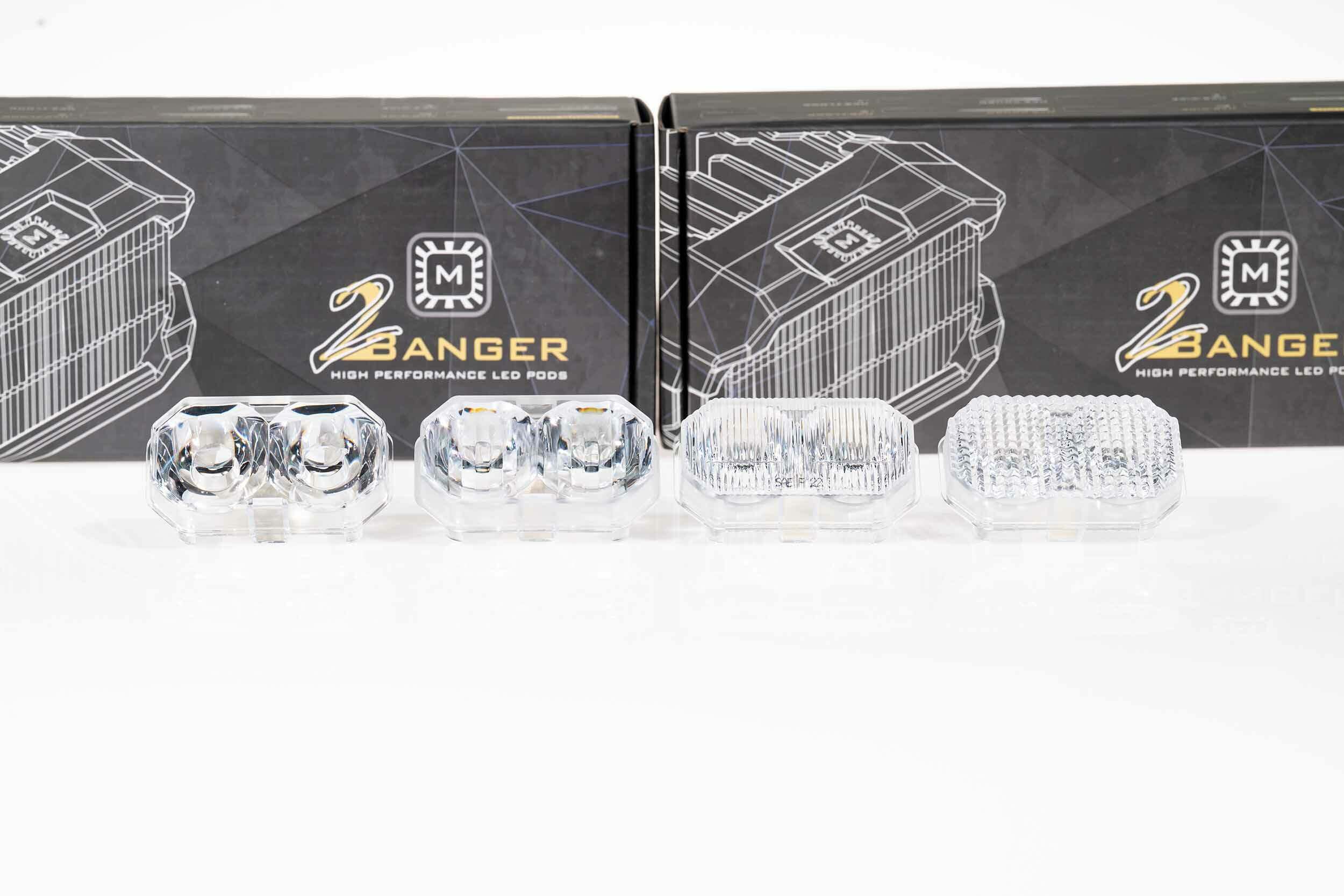 Morimoto Lens Only: 2Banger (White / Spot / Each) - BAF216